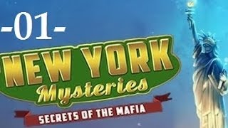 New York Mysteries Secrets Of The Mafia  Part 1 Lets Play Walkthrough [upl. by Araet]