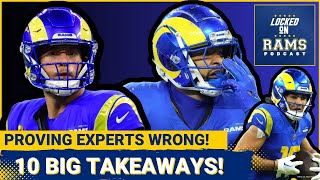 10 Takeaways From Rams Win Over Saints Depth Chart Shakeup Playoff Chances Proving Experts Wrong [upl. by Safier263]