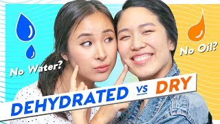 🌵How to Treat Dry VS Dehydrated Skin🌵Most Effective Skincare Routine  Tips for Both [upl. by Ku215]