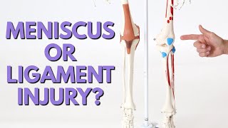 How to Tell if Knee Pain is Meniscus or Ligament Injury [upl. by Queston]