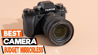 Top 5 Budget Mirrorless Cameras for Vlogging and Content Creation [upl. by Jamima368]