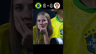 Brazil vs Portugal  Hd football video footballmatch soccer soccergame [upl. by Beane]