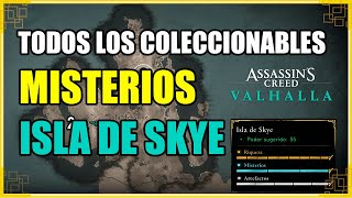 Todos los Misterios  Coleccionables Isla de Skye  Assassins Creed Valhalla [upl. by Lebanna]