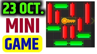 23 October 🔴Live Hamster Kombat Daily MiniGame Puzzle Solved hamstercombat minigameminipuzzle [upl. by Bringhurst]