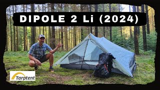 Tarptent DIPOLE 2 LI 2024  Features amp Review after 2 Weeks on Trail  Ultralight DCF Tent [upl. by Alika]