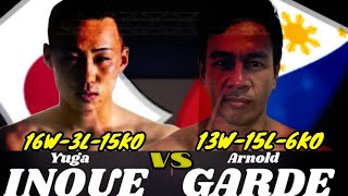 DEC 9 2024 UPSET OF THE YEAR Arnold GardePH vs Yuga InoueJAPAN TULOG PINSAN NI NAOYA INOUE😄😄😄 [upl. by Acnoib]