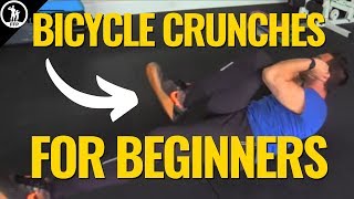 How To Do Bicycle Crunches For Beginners  The Proper Form Muscle Building Benefits amp Routine [upl. by Gentille38]