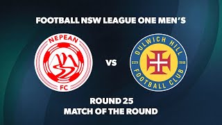 League One NSW Mens Round 25 Nepean v Dulwich Hill [upl. by Asseral301]