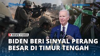 Sinyal dari Biden Perang Besar di Timur Tengah seusai 3 Tentara AS Tewas [upl. by Nylrebma]