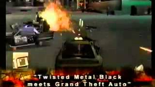 Roadkill Playstation 2  Retro Video Game Commercial [upl. by Aerahs]