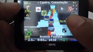 Atualização Gps Ndrive IGO 8 com 4 mapas do Brasil e radares atualizados [upl. by Andromache]