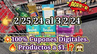 🛍🔥13 Productos💥6 Ofertas 100 Cupones Digitales 🔥Compra CVS 👉🏻22524 al 3224 [upl. by Atsok]