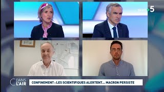 Confinement  les scientifiques alertent Macron persiste cdanslair 01032021 [upl. by Etnahsa]