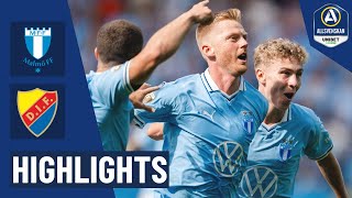 HIGHLIGHTS  Malmö FF 40 Djurgården  Allsvenskan [upl. by Herbst]