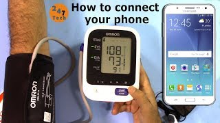 Getting Started with OMRON Blood pressure monitor [upl. by Acnaiv425]