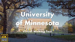 University of Minnesota  Virtual Walking Tour 4k 60fps [upl. by Miun]