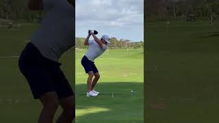 Joaquin Niemann driver swing 🏌️‍♂️🔥 via edomiquelcoach golfswing pgatour livgolftour golf [upl. by Ycnay]