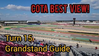 COTA Best F1 Grandstand Seats Turn 15 [upl. by Danziger831]