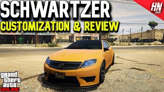 Benefactor Schwartzer NEW Customization amp Review  GTA Online [upl. by Kcerred]