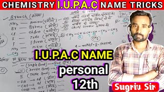 IUPAC नामकरण  IUPAC Nomenclature Organic Chemistry  IUPAC Name Class 12th Chemistry Hindi Medium [upl. by Atila554]