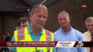 Officials give latest update on styrene leak [upl. by Wiltz]