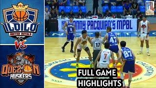 MPBL HIGHLIGHTS  QUEZON HUSKERS vs ILOILO UNITED ROYALS  JUNE 25 2024 mpbl mpblhighlights [upl. by Charie74]