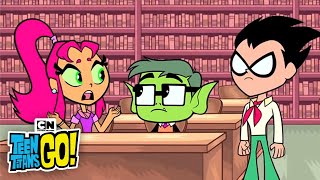 Back to School  Teen Titans Go  Cartoon Network [upl. by Anecuza252]