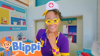 Doctor Meekah  Blippi  Learn Colors and Science [upl. by Oninrutas6]