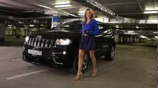 Jeep Grand Cherokee SRT 8 Тестдрайв в программе Москва рулит [upl. by Natsyrk]