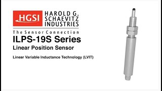 LVIT Linear Position Sensor ILPS19S Series [upl. by Hutchinson]