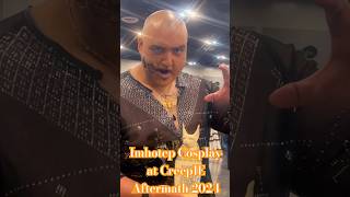 Imhotep Cosplay at CreepIE Aftermath 2024 imhotep themummy cosplay creepiecon aftermath 2024 [upl. by Ezekiel]