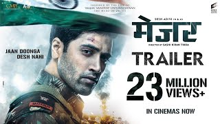 MAJOR Trailer  Hindi  Adivi Sesh  Saiee M  Sobhita D  Mahesh Babu  In Cinemas June 3rd [upl. by Aerahs]