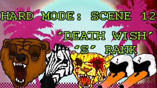 Hotline Miami 2 on Hard quotDeath Wishquot S Rank [upl. by Aneerehs]