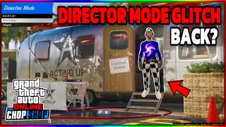 AFTER UPDATE GTA 5 ONLINE DIRECTOR MODE GLITCH BACK TESTING THE DM GLITCH AFTER PATCH 168 [upl. by Bernie]