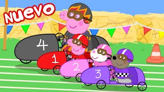 Los Cuentos de Peppa la Cerdita  Día de Karting  NUEVOS Episodios de Peppa Pig [upl. by Gothurd623]