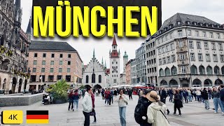 Walking Tour Of Munich Germany  Munich Germany City Tour  walkingtour4k walkeurope [upl. by Harragan]