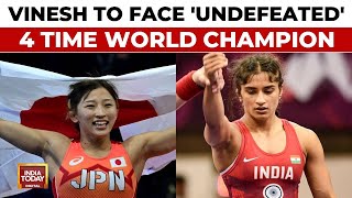 Paris Olympics  Vinesh Phogat Vs Yui Susaki Phogat To Face Undefeated 4 Time World Champion [upl. by Shurwood]