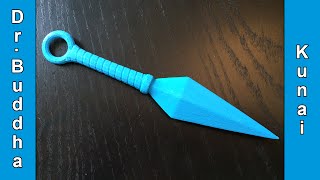 3D printed knife Kunai knife [upl. by Langbehn]