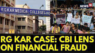 RG KAR Medical College Doctor Death Case  CBI Cracks Down On Financial Irregularities At RG Kar [upl. by Mharba]