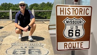 Route 66 State Park Visitor Center Eureka MO • Historic Artifacts [upl. by Kenric205]