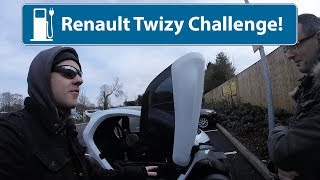 Renault Twizy Challenge 200 Miles In A Day [upl. by Euqirne]