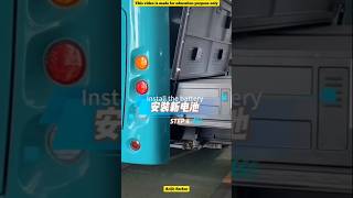 Chinese electric bus charging station amazingfacts technology automobile car science facts [upl. by Flosser]