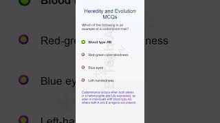 TOP 50 MCQ Heredity and Evolution Part 19 [upl. by Mack]