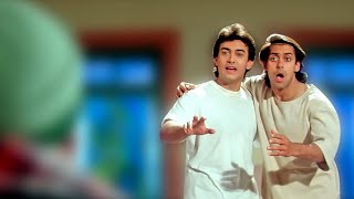 Andaz Apna Apna Movie Scene  Salman Khan  Amir Khan  Karishma amp Raveena [upl. by Mercier]