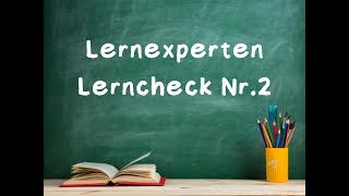 Lernexperten Lerncheck 2 [upl. by Nahtaoj911]