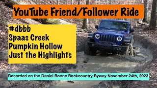 11242023  Just the fun stuff Youtube FriendFollower Ride dbbb Spaas CreekPumpkin Hollow [upl. by Eitra853]