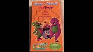 Movin amp Groovin With Barney Blockbuster Exclusive 2000 VHS [upl. by Sybila803]