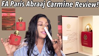 FA Paris Abraaj Carmine Perfume Review  Best MiddleEastern Perfumes  My Perfume Collection [upl. by Amiarom]