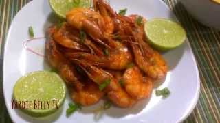 SPICY Delicious Jamaican PEPPER SHRIMP Yardie Belly Style [upl. by Cleodal734]