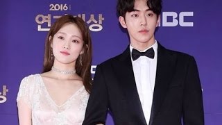 Sev Beni  Kanal 7 Lee Sung Kyung amp Nam Joo Hyuk MBC Drama Awards 2016 Photos [upl. by Yztim]